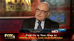 Justin Thornton appearing on Fox Business News